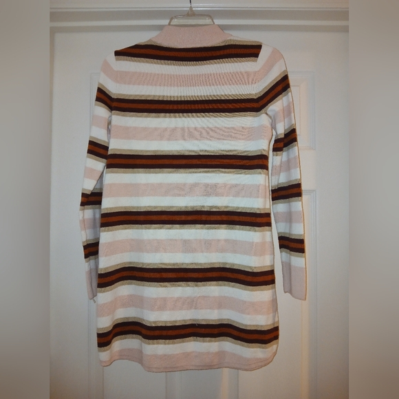Free People Falling for you Striped Knit Mini DressSize XS GUC - Picture 5 of 6